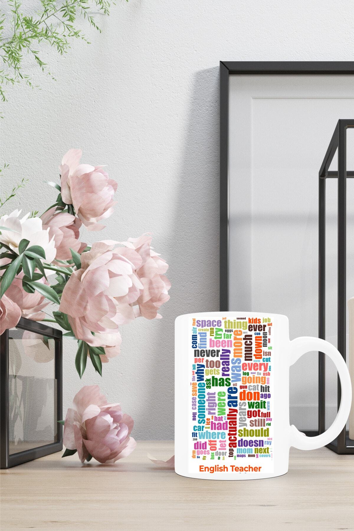 Öğretmenler Gününe Özel Ingilizce Öğretmeni Kupa Bardak