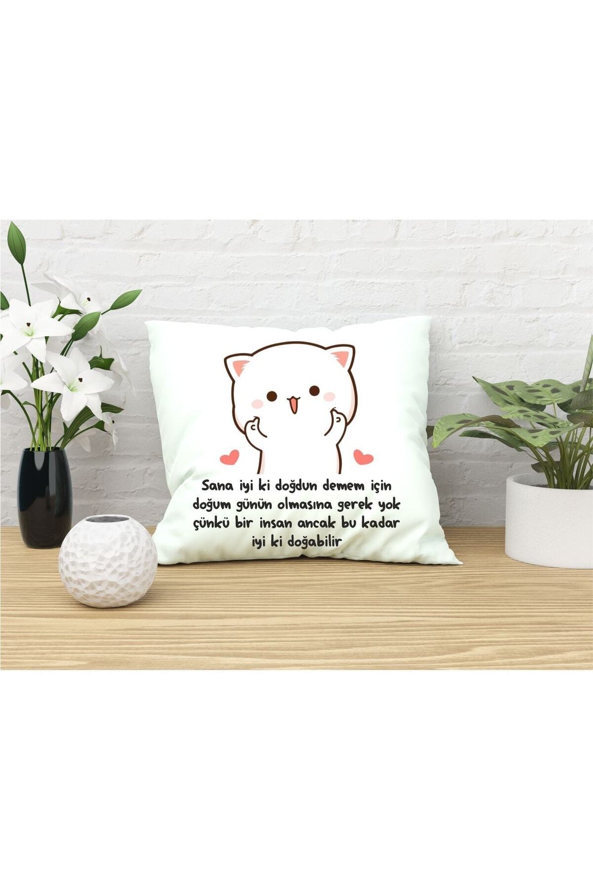 İyi Ki Doğdun Tasarımlı Yastık